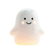 © Sawitree - Cute ghost lamp with a smiling face, perfect for children's rooms, Halloween decor, or as a playful night light.