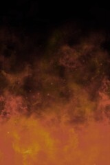 Wall Mural - fire in the sky