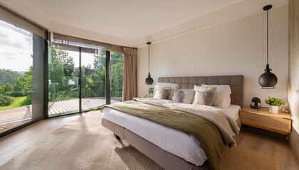 interior bedroom modern design luxury