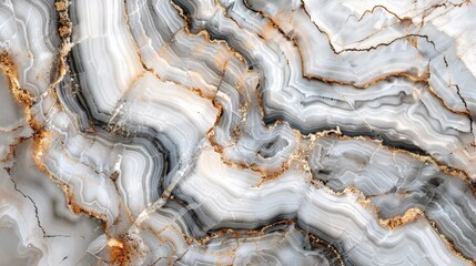 Poster - Mesmerizing Marble: Captivating Patterns of Nature's Art