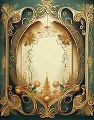 Poster - gold frame