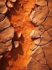 Poster - stone wall in the desert