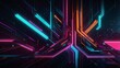 © N100ZKL - Dynamic dimensions, shapes, lines, squares, neon lights, giving a new and modern feel, mix abstract,