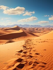 Poster - desert sand dunes