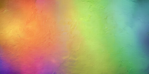 Wall Mural - abstract rainbow gradient on a textured background