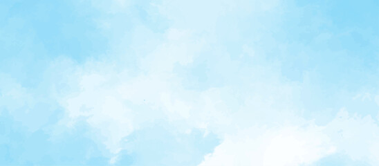gradient light white sky background with fluffy clouds .Nature landscape in environment day horizon skyline view .cloudy in sunshine calm bright winter air background .