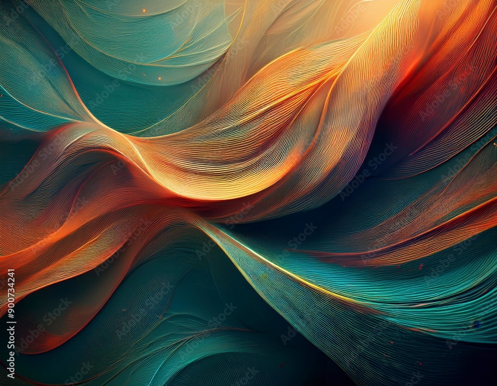 abstract background wallpaper, presenting a stunning fusion of color ...