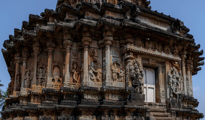 Wall Mural - Sri Vidyashankar Temple in memory of pontiff Sri Vidyashankar in Sringeri, India.