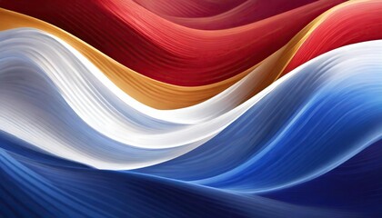 abstract background with waves, texture design of dutch flag colors, abstract digital background dut