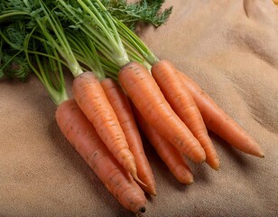 Wall Mural - Bunch of carrots