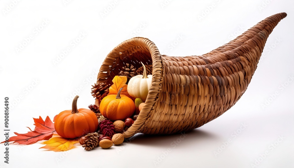 cornucopia - Latin cornu or horn and copia or abundance, also called ...