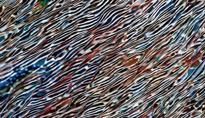 Wall Mural - background Abstract lines convex blurred