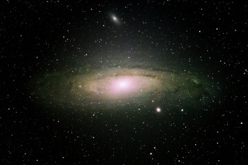 Wall Mural - the andromeda galaxy in the constellation andromeda. the andromeda galaxy, also known as messier 31 