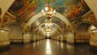 © Farid - Moscow metro station Arbatskaya.
