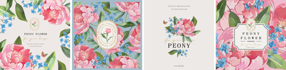 art, background, beautiful, border, botanical, bouquet, bud, card, decor, design, elegance, elegant,