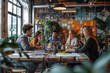 © mattegg - Creative Brainstorming Session Among Colleagues in Office Setting