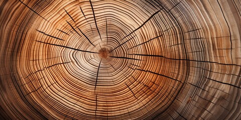 Tree Rings, Growth Pattern, Natural Texture