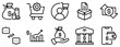 © Artcuboy - Digital Economy Icon Set Modern Line Style Collection for E-Commerce and Finance