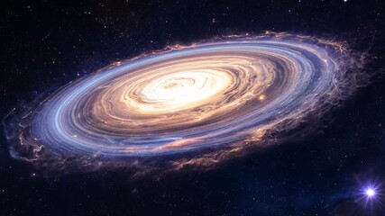 Wall Mural - stunning spiral galaxy generative ai