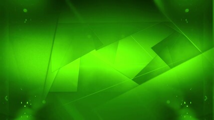 Wall Mural - green abstract animation, 3d render of soft background color refraction effect with glass, hd seamle