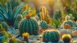 © kardaska - A stunning cactus garden featuring a variety of cacti