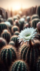 Wall Mural - cactus in the garden