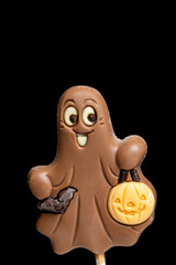 Poster - chocolate ghost