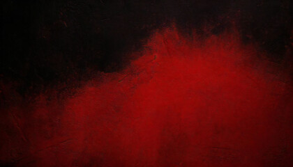 Wall Mural - 黒と赤の背景素材。黒の背景に赤い装飾。Black and red background material. Red decoration on a black background.