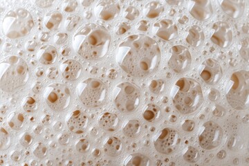 Poster - abstract bubbles and foam texture