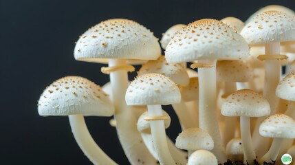 mushroom, macro, fungus, fungi, nature, delicate, grow, rich, dark, substrate, showcase, shape, texture, detail, group, harvest, moisture, woodland, wildlife, species, gourmet, micro, pattern, closeup