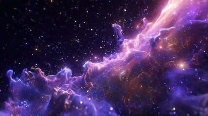 Wall Mural - Galaxy wave explosion