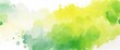 © Reazy Studio - Yellow green and white watercolor abstract color splash design background