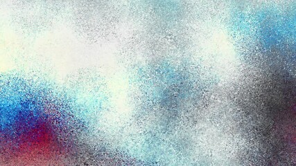 Leinwandbilder - Seamless colorful abstract background with rough grain for loop playback. Dynamic gradient animation with grainy grains on abstract background