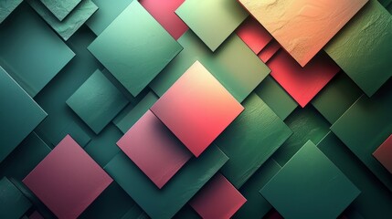 Wall Mural - Colorful abstract geometric background. Colorful gradient.