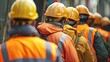 © Murda - Construction Workers in Line with Safety Gear