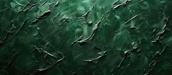 Poster - Abstract dark green textured pattern background with copy space image suitable for wallpapers screensavers brochure covers or presentation backgrounds