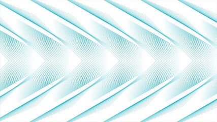 Wall Mural - Abstract blue linear arrows geometric tech minimal background. Seamless looping motion design. Video animation Ultra HD 4K 3840x2160