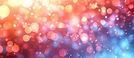 Aufkleber - A background image with a blurred bokeh effect for copy space image