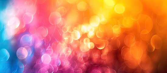 Fototapete - Colorful bright and beautiful background blur ideal for a copy space image