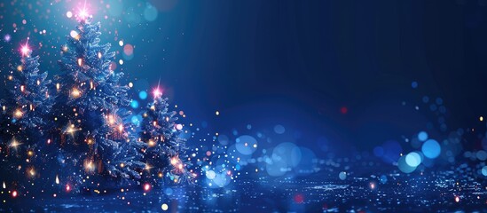 Aufkleber - Abstract New Year background with fireworks and space for text perfect for a copy space image