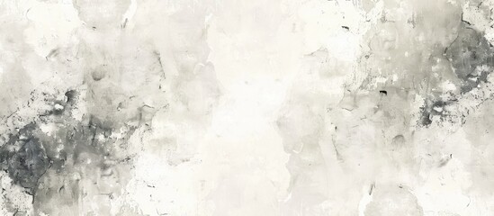 Leinwandbilder - A textured background with a watercolor pattern resembling white paper featuring ample copy space image