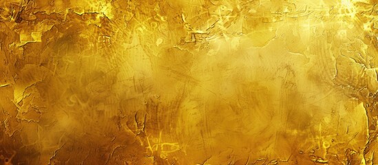 Aufkleber - Golden yellow texture creating a luxurious background with ample copy space image available