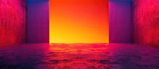 Fototapete - Vibrant backdrop with copy space image