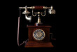 © Grey Zone - Vintage telephone with classic rotary dial design.