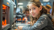 © oraziopuccio - Practical 3D Printing in Education: Students create and innovate with advanced technologies.