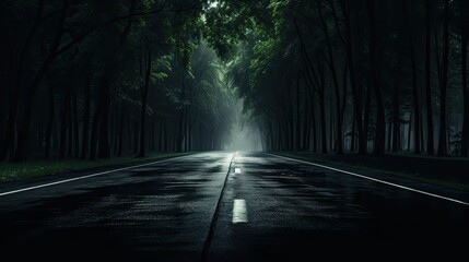 Poster - The dark road 