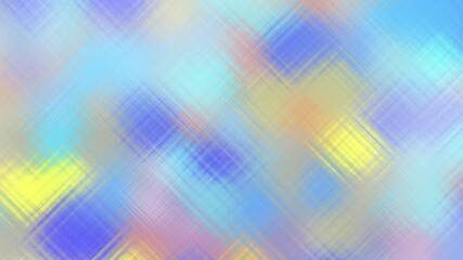 Leinwandbilder - Abstract render, background animation with ribbed glass effect, 4k seamless looped video