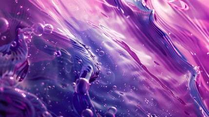 Wall Mural - Fluid background gradient. Gradient abstract background. Purple pink shades. Wavy colored lines. Vibrant colors. Template