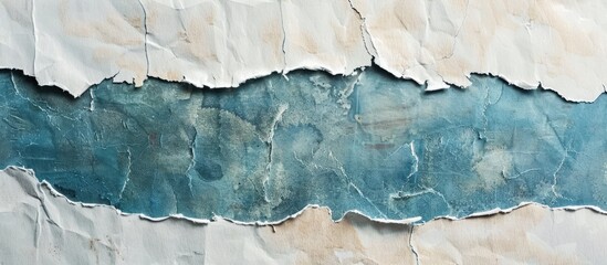 Poster - Message space on torn paper background with adhesive tape ideal for a copy space image