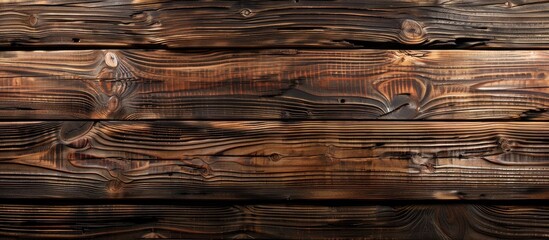 Poster - Texture of a wooden background with copy space image